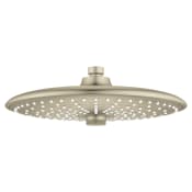 Grohe Grohtherm Euphoria 260 1.8 GPM Multi Function Shower Head with EcoJoy, DreamSpray, and SpeedClean Brushed Nickel