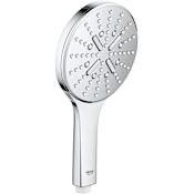 Grohe Rainshower 1.75 GPM Multi Function Hand Shower with StarLight, DreamSpray, EcoSpray and Speed Clean Starlight Chrome