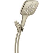 Grohe Rainshower 1.75 GPM Multi Function Hand Shower with StarLight, DreamSpray, EcoSpray and Speed Clean - Includes Hose Brushed Nickel
