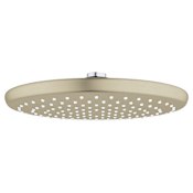 Grohe Tempesta 250 1.75 GPM Single Function Rain Shower Head with DreamSpray Technology Brushed Nickel