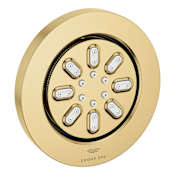 Grohe Rainshower 2 Function Round Body Spray Brushed Cool Sunrise
