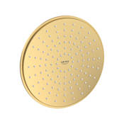 Grohe Rainshower Cosmopolitan 1.75 GPM Single Function Rain Shower Head Brushed Cool Sunrise