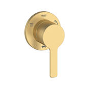 Grohe Lineare Single Handle 3 Way Diverter Valve - Less Rough In Brushed Cool Sunrise