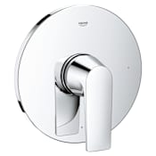 Grohe Defined Single Function Pressure Balanced Valve Trim Only with Single Lever Handle - Less Rough In Starlight Chrome