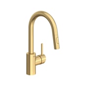 Grohe Concetto 1.75 GPM Single Hole Pull Down Bar Faucet Brushed Cool Sunrise