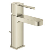 Grohe Plus 1.2 GPM Single Hole Bathroom Faucet with SilkMove and EcoJoy Technology Brushed Nickel