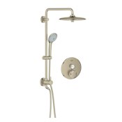 Grohe SmartControl Shower System with Shower System and Valve Trim Brushed Nickel