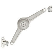 Hafele Duo Standard Swing-Up Flap Arm with Mounting Brackets (Individual) Nickel Plated
