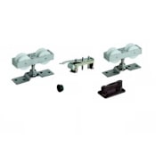 Hafele HAWA Fitting Set for Single 176 Lb. Sliding Door without Upper Track and Lower Guide Channel N/A
