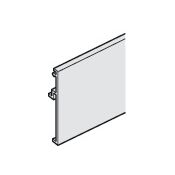 Hafele EKU 8-Foot 2.5-Inch Long Clip-On Fascia for Upper Running Track in Top Hung Door System Aluminum
