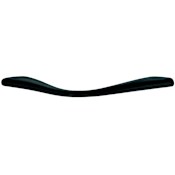 Hafele 5-1/16 Inch Center to Center Handle Cabinet Pull Black Matt