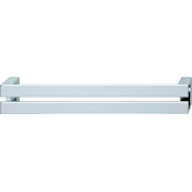 Hafele 6-5/16 Inch Center to Center Handle Cabinet Pull Polish Chrome