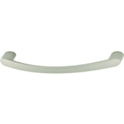 Hafele Antimicrobial 3-3/4 Inch Center to Center Handle Cabinet Pull Matte Nickel