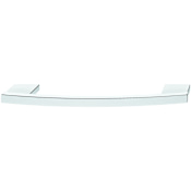 Hafele Nouveau 7-9/16 Inch Center to Center Handle Cabinet Pull Polished Chrome