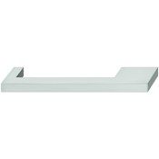 Hafele Nouveau 6-5/16 Inch Center to Center Handle Cabinet Pull Brushed Nickel