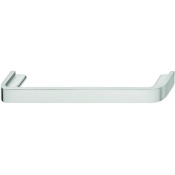Hafele Nouveau 6-5/16 Inch Center to Center Handle Cabinet Pull Brushed Nickel