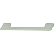 Hafele Fineline 6-5/16 Inch Center to Center Handle Cabinet Pull Satin Nickel