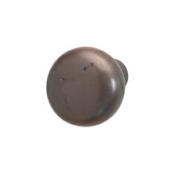 Hafele Arcadian 1-3/8 Inch Mushroom Cabinet Knob Old Bronze