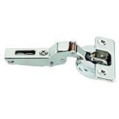 Hafele 200 Series Half Overlay Screw-Mount Cabinet Door Hinge with 110-Degree Opening Angle (Individual) Nickel Plated