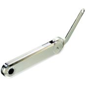 Hafele Maxi 20-3/5 Pound Chest Lid Stay Arm (Individual) Nickel