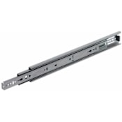 Hafele Accuride 26 Inch Full Extension Side Mount Ball Bearing Drawer Slide with 100 Lbs. Weight Capacity - Pair Zinc