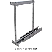 Hafele Full Extension Pull Out Pantry Frame from the Dispensa Collection Champagne