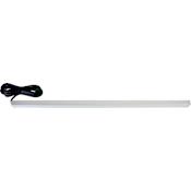 Hafele Loox 60" Long LED Smart Light Bar with Shade Silver
