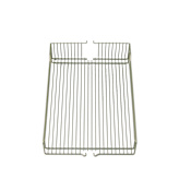 Hafele Pair of 17" x 20.375" Wire Basket Pull Out Pantry Trays Champagne