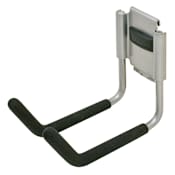 Hafele Utility Double Hook for Omni Track Organizational System Aluminum / Black