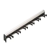 Hafele Synergy Belt Rack with 3/4 extension slide Matte Nickel