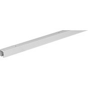 Hafele HAWA 5-Foot 3-Inch Pre-Drilled Upper Track for Top Hung Wood Sliding Door System Aluminum