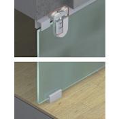 Hafele HAWA Junior Fitting Set for Single 176 Lb. Top Hung Sliding Glass Door without Upper Track N/A