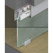 Hafele EKU Porta Fitting Set for Single 220 Lb. Top Hung Sliding Glass Door without Upper Track N/A