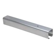 Hafele Straightaway 6-Foot 11-Inch Long Soffit or Side-Mounted Top Track for Sliding Door System Steel