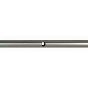 Hafele 6-Foot 11-Inch Long Upper Track for Top Hung Wood or Glass Sliding Door System Stainless Steel