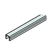 Hafele EKU Divido 65-Foot Roll of Plastic Glass Holding Profile for Securing Glass to Aluminum Profile Clear