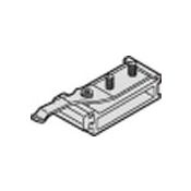 Hafele HAWA Track Stopper with Adjustable Retention Spring for Sliding Door Systems N/A