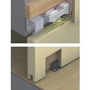 Hafele HAWA Fitting Set for Single 352 Lb. Top Hung Sliding Door without Upper Track N/A