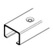 Hafele Straightaway 9-Foot 10-Inch Steel Upper Guide Channel for Bottom Rolling Sliding Door System Steel