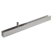 Hafele HAWA Carrier Profile with Suspension Plate and M12 Bolt for 550 Lb. Wood Door N/A