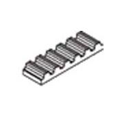 Hafele HAWA 8-Foot 10.25-Inch Glass-Fiber Reinforced Toothed Belt for Multi-Door Sliding System Black