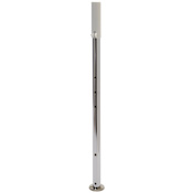 Hafele 25-13/16" - 29-1/4" Tall Steel Center Post for Dual Shelf Lazy Susan Set Chrome