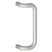Hager 10" Center to Center 3/4" Round Offset Door Pull from the Pulls Collection Antique Bronze