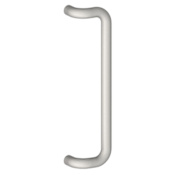 Hager 18" Center to Center 1-1/4" Round Offset Door Pull from the Pulls Collection Antique Bronze