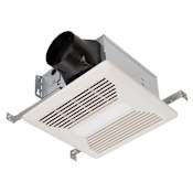 Haier 80 CFM 0.7 Sone Ceiling Mounted Exhaust Fan with LED Lighting White