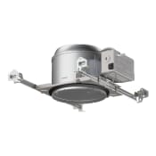 Halo Shallow Ceiling New Construction Recessed Housing for 6" Trim Size Raw Finish