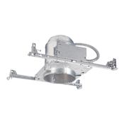 Halo Medium (E26) New Construction Housing for 5" Trims - Less Mounting Brackets Aluminum