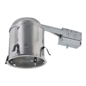Halo Insulated Ceiling Remodel Recessed Housing for 6" Trim Size Raw Finish
