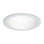 Halo 6" Tapered Baffle Recessed Trim White