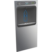 Halsey Taylor Wall Mounted ADA Indoor Rated Filtered Bottle Filler Stainless Steel